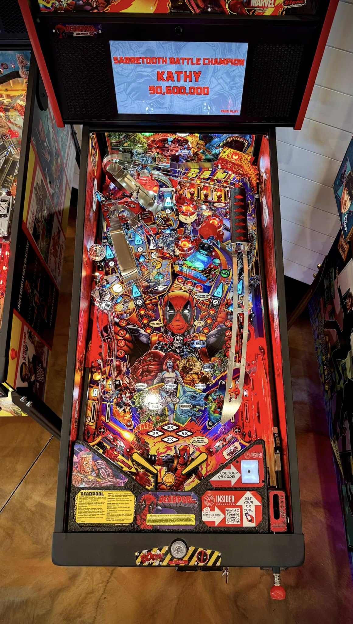 deadpool pro pinball machine deadpool pro pinball machine