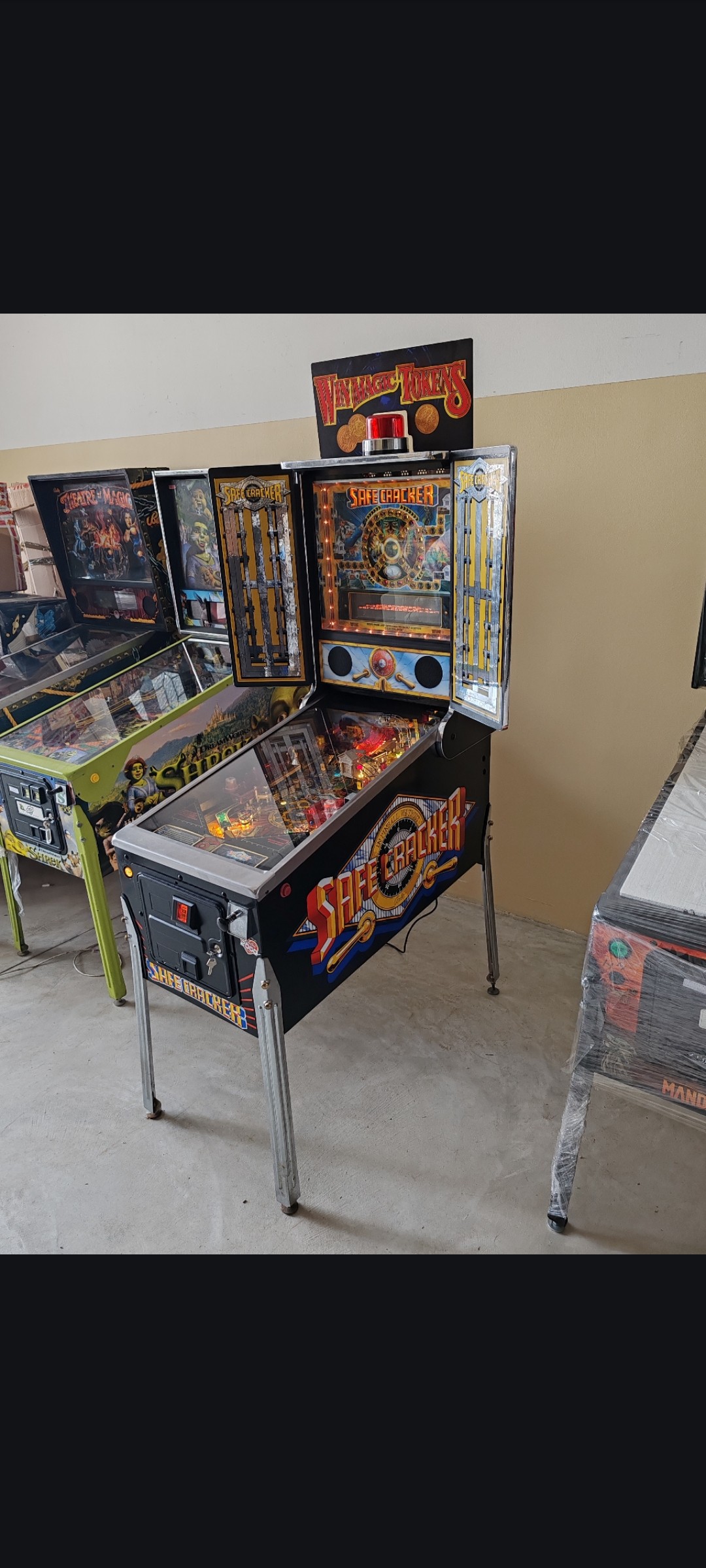safe cracker pinball machine safe cracker pinball machine