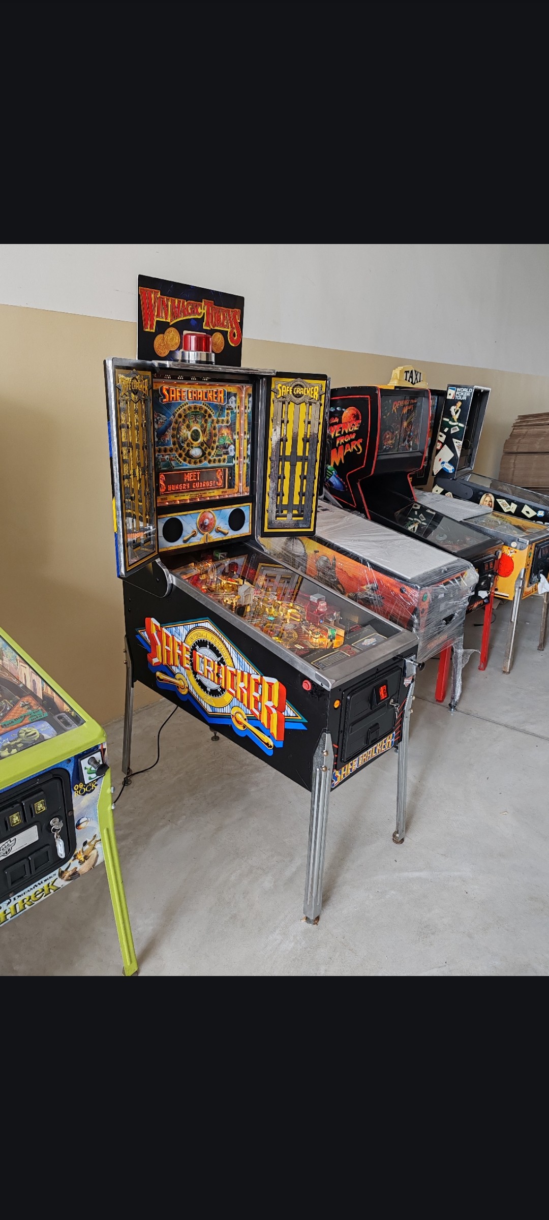 safe cracker pinball machine safe cracker pinball machine