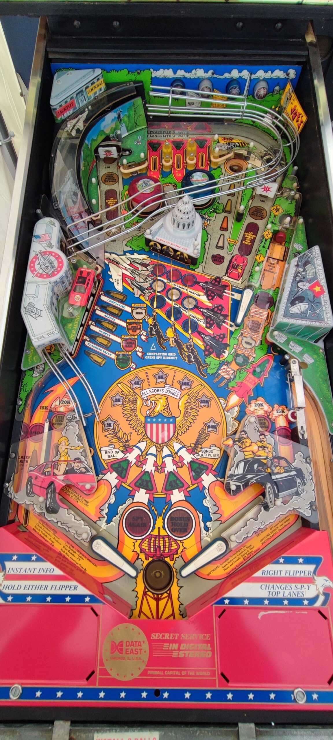 secret service in digital stereo pinball machine secret service in digital stereo pinball machine