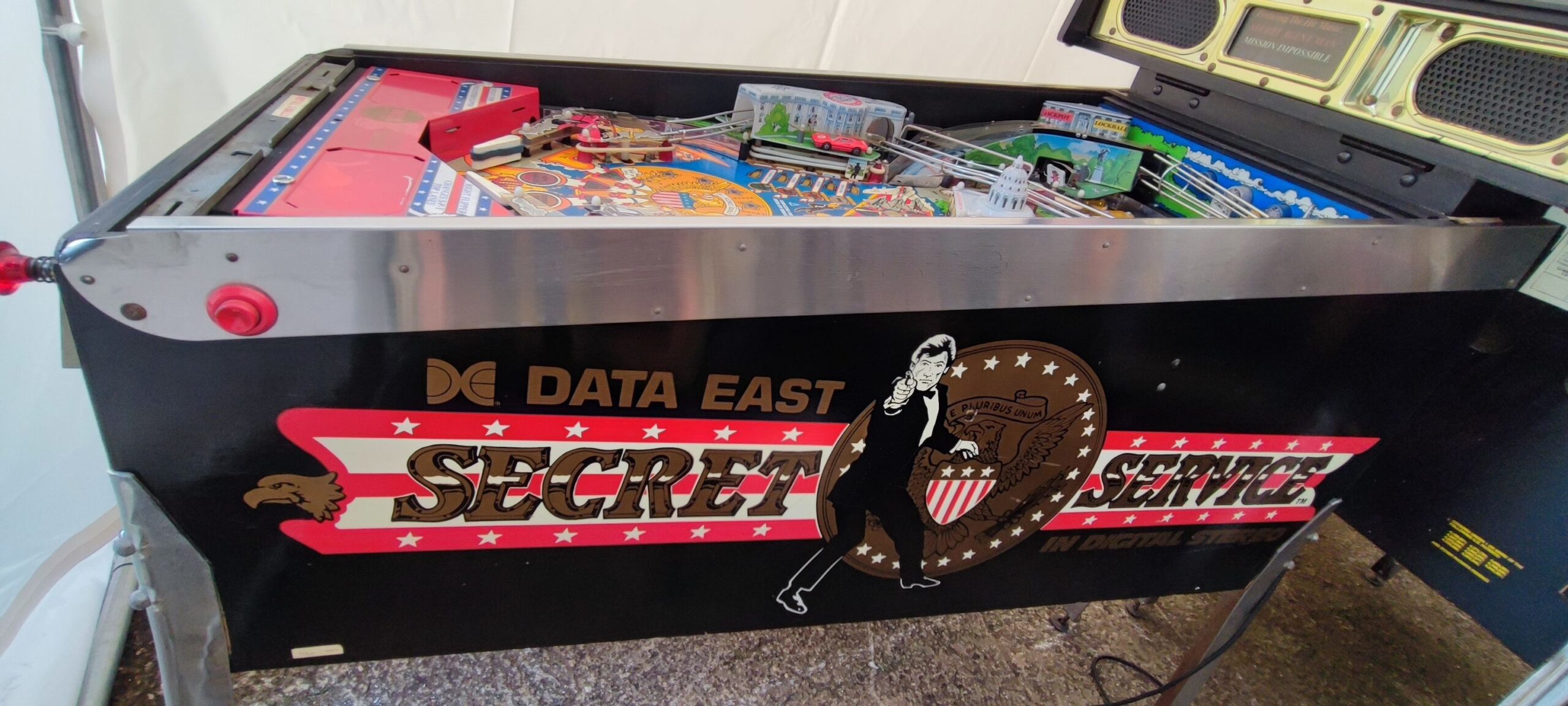 secret service in digital stereo pinball machine secret service in digital stereo pinball machine